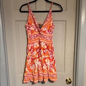 Floral V-Neck Sundress